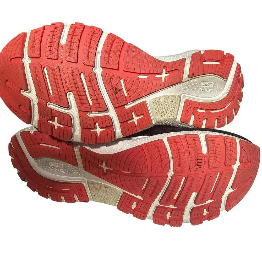 Brooks Adrenaline‎ GTS 22 Women's Running Shoes Black Purple Red Sz 10